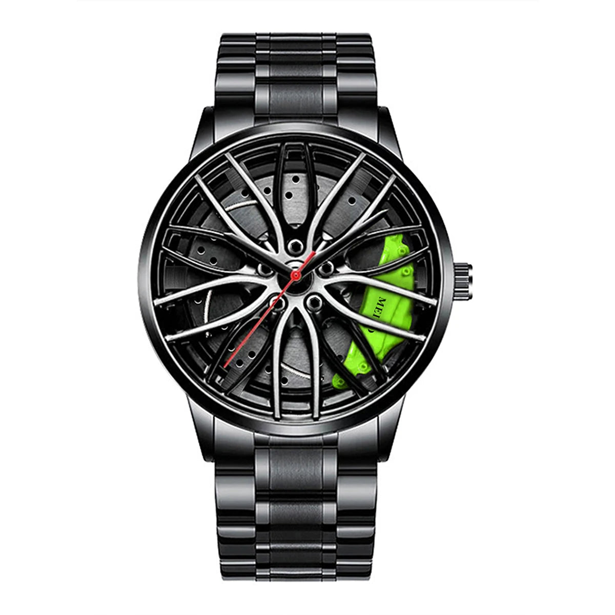 Car wheel watch 