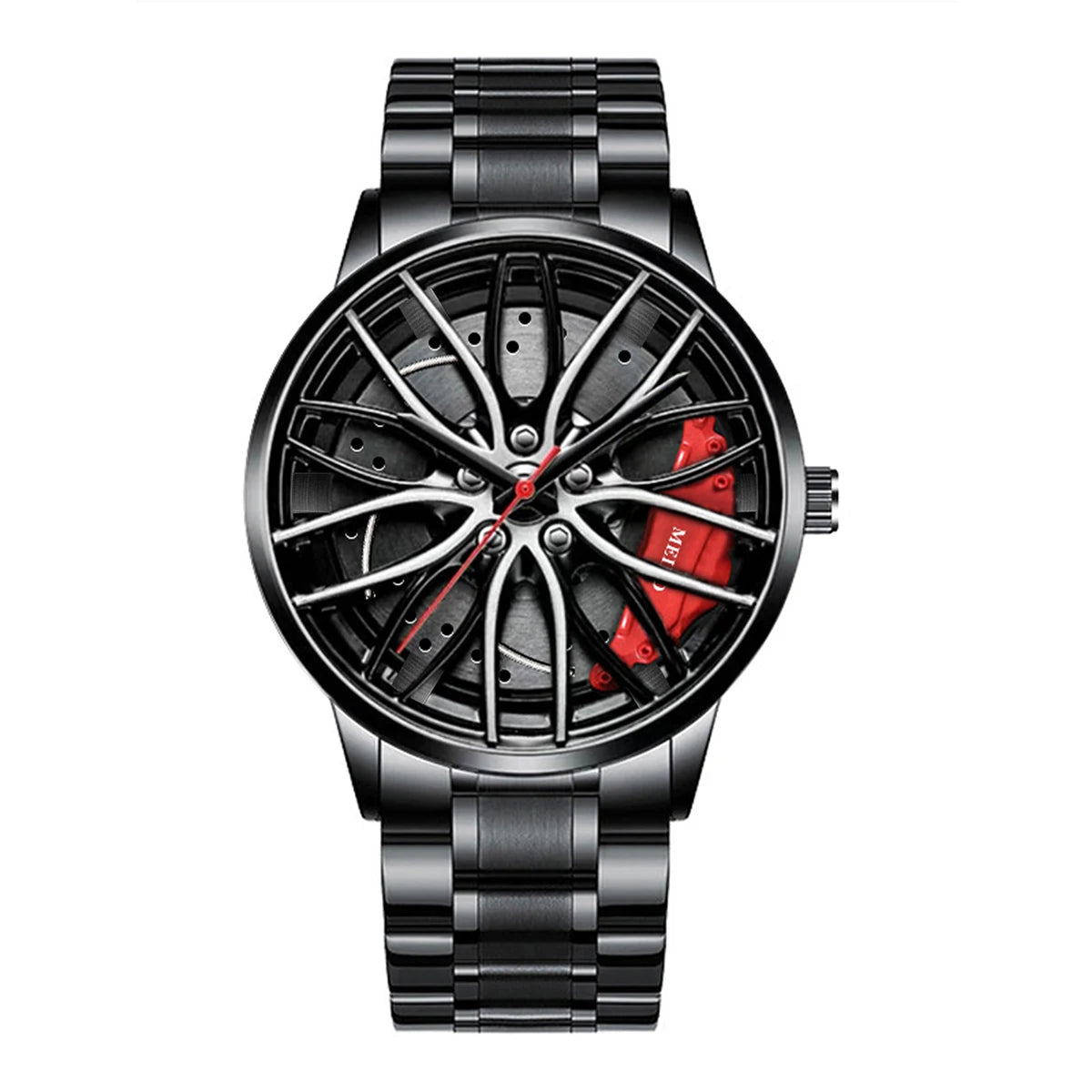 Car wheel watch 